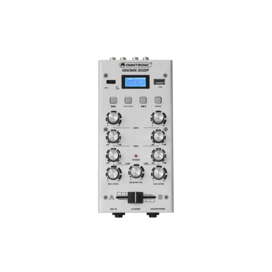 OMNITRONIC GNOME-202P Gris – Image 1