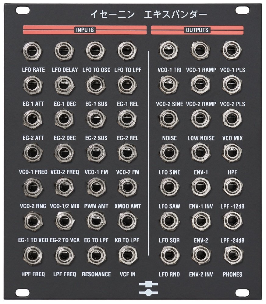 BLACK CORPORATION ISE-NIN Voice Breakout Eurorack Module