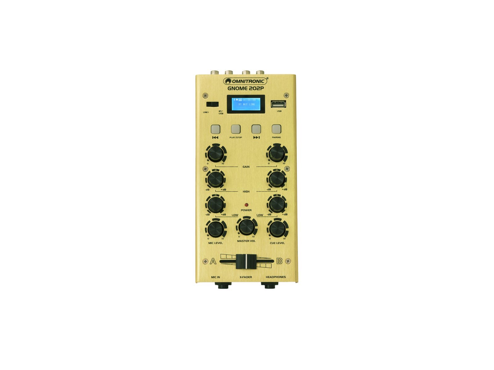 OMNITRONIC GNOME-202 Gold – Image 1