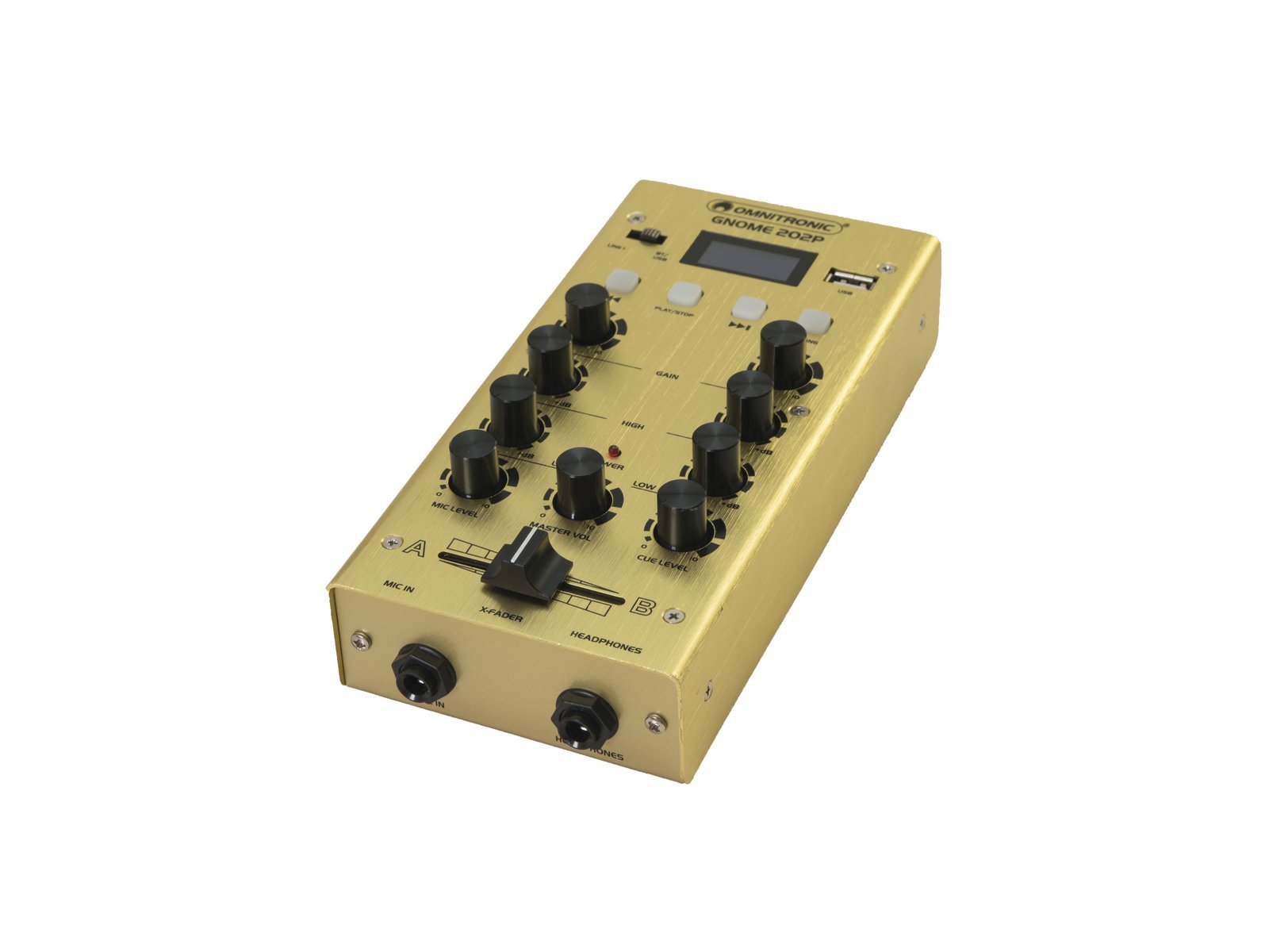 OMNITRONIC GNOME-202 Gold – Image 3
