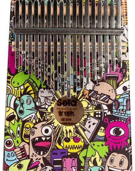 SELA Kalimba 10 notes Art Series Little Monster – Image 3