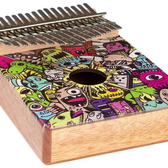 SELA Kalimba 10 notes Art Series Little Monster – Image 2