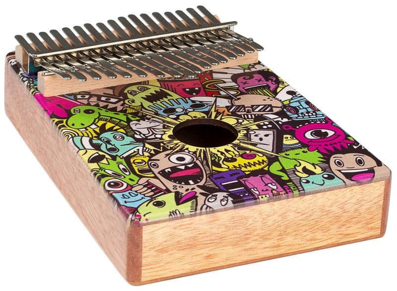 SELA Kalimba 10 notes Art Series Little Monster