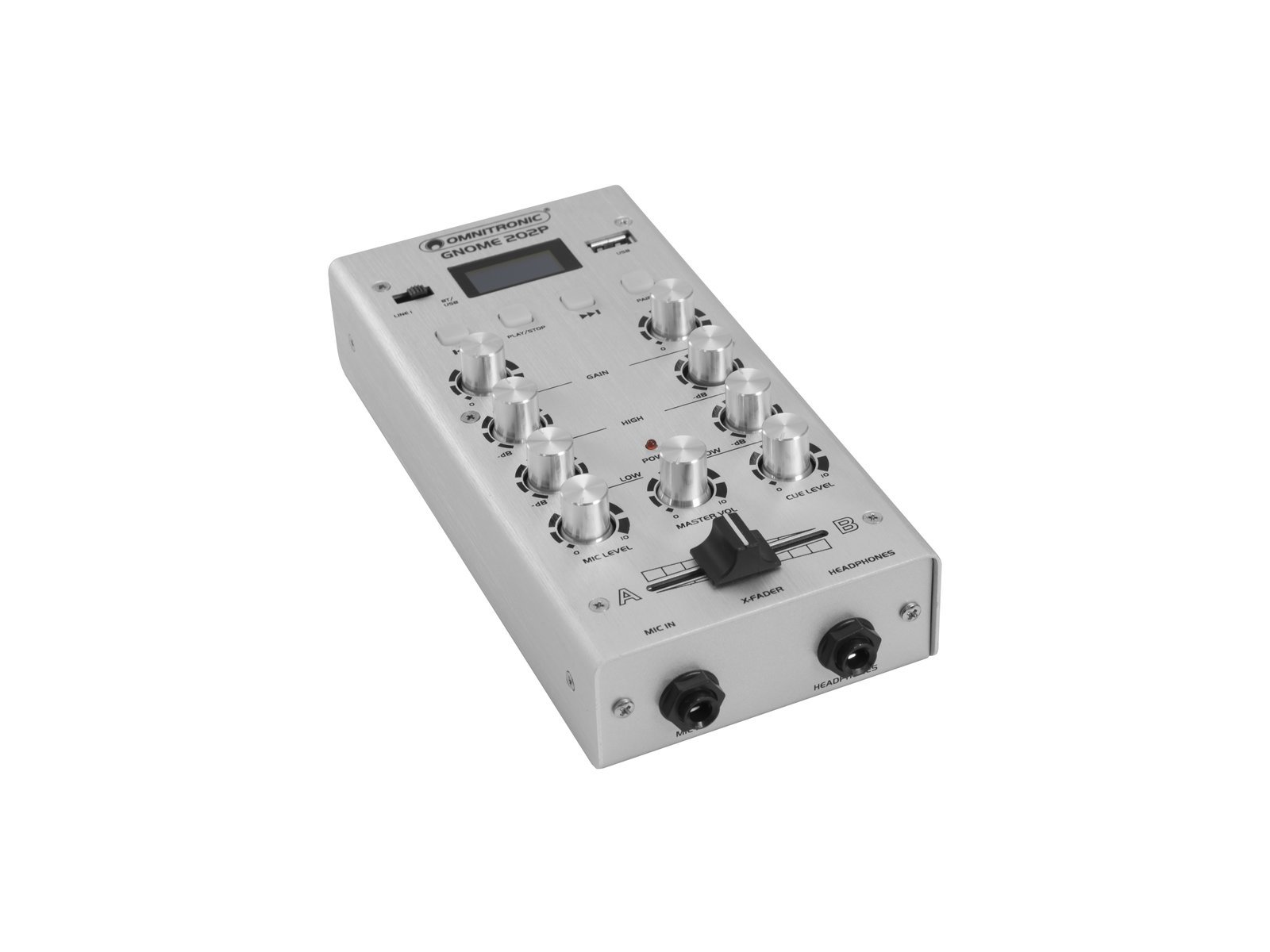 OMNITRONIC GNOME-202P Gris – Image 3