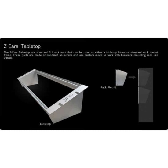 TIPTOP AUDIO Z-EARS TABLETOP PAIRE BLACK – Image 2