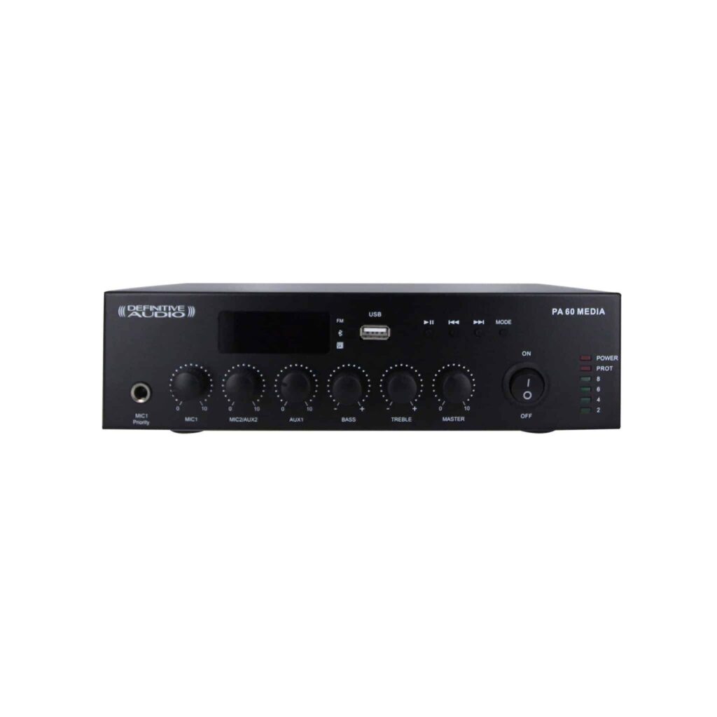DEFINITIVE AUDIO PA 60 MEDIA