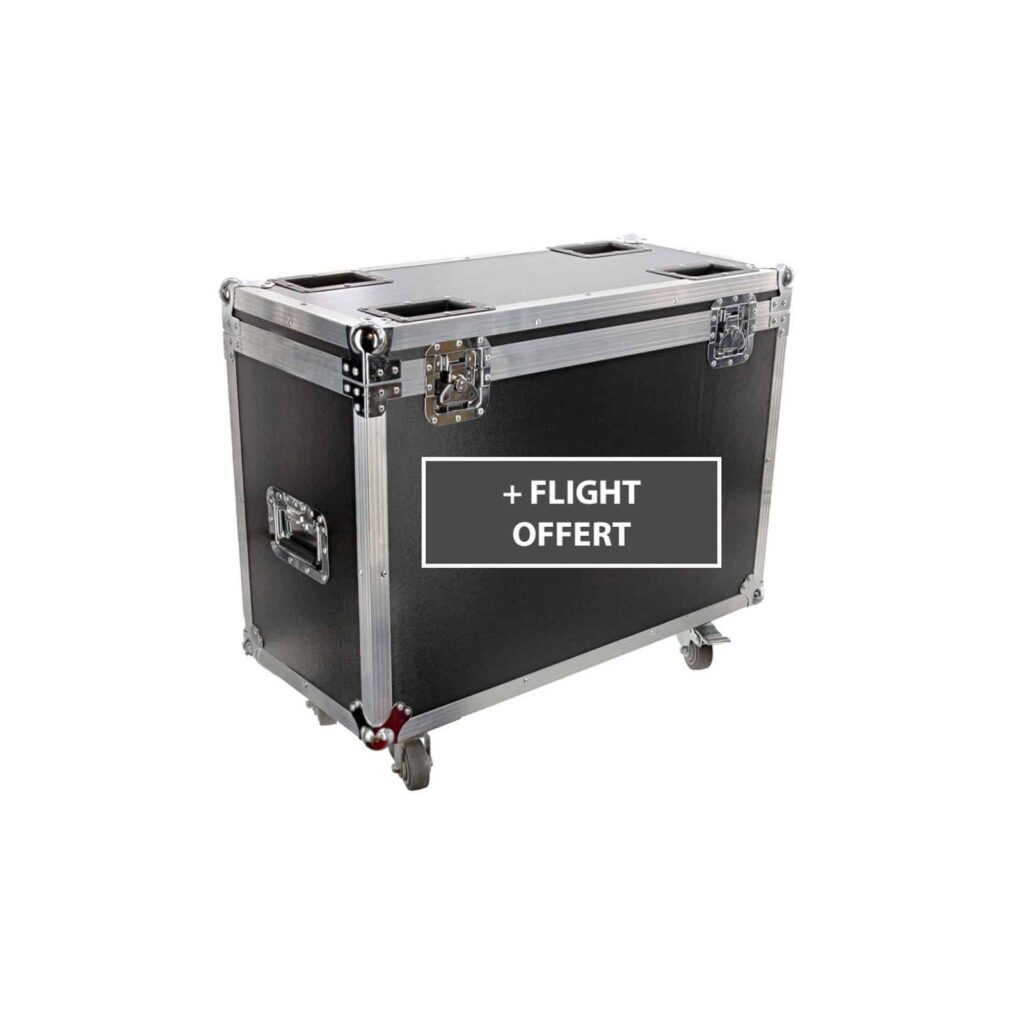 PACK LYRE SPOT 100W PRIMUS en Flight Case