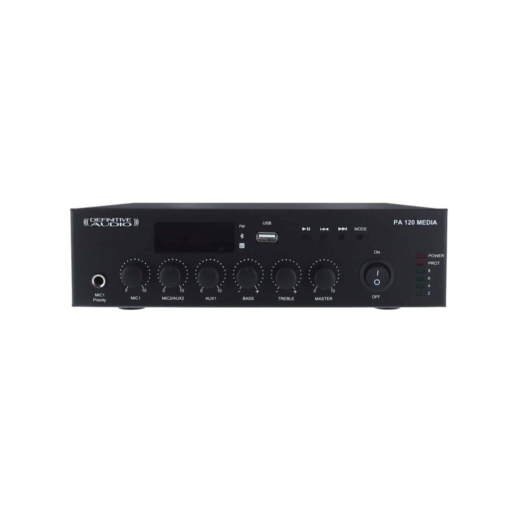 DEFINITIVE AUDIO PA 120 MEDIA