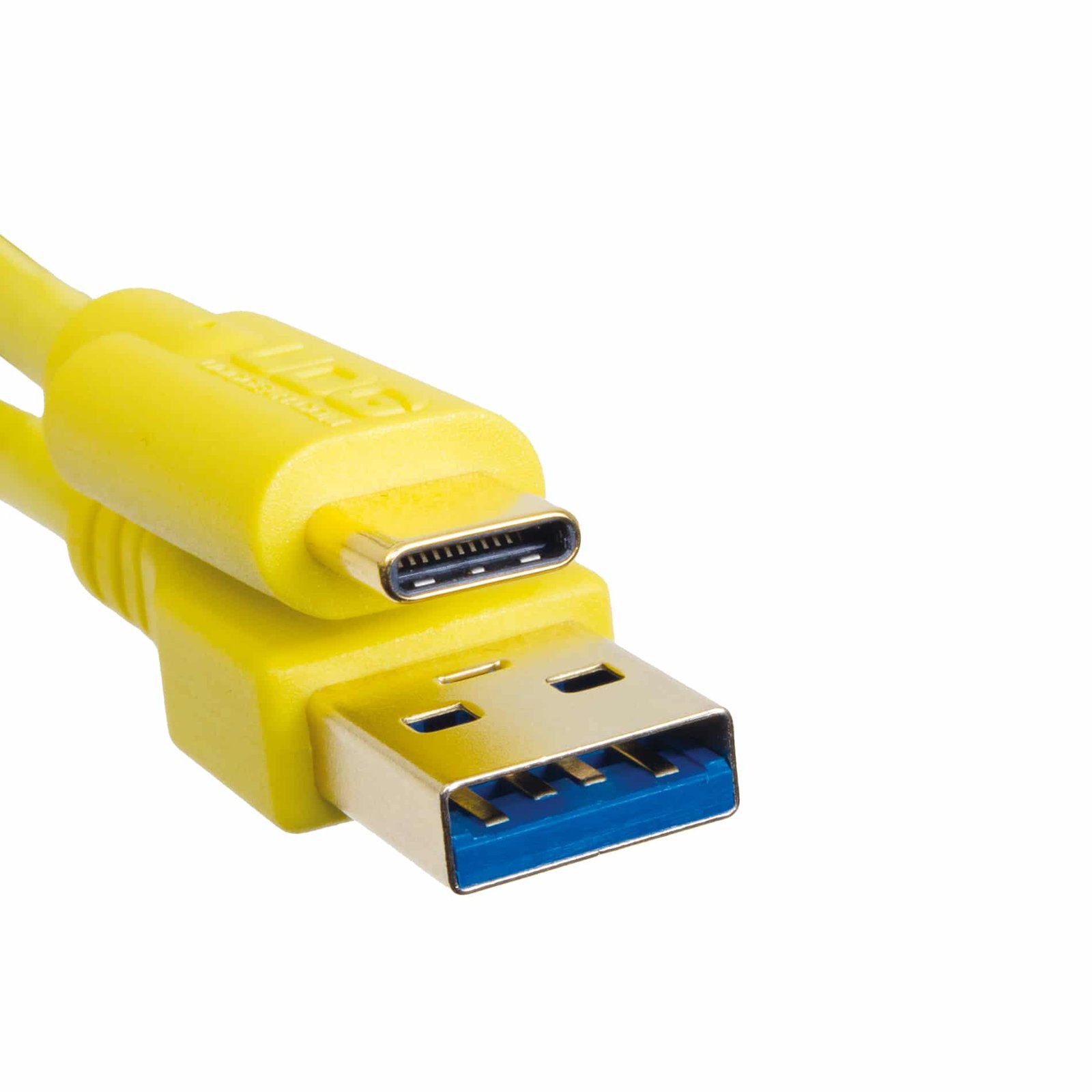 Cable UDG USB 3.0 C-A Jaune Droit 1,5m – Image 2