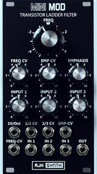 AJH SYNTH MINIMOD VCF "DARK EDITION"