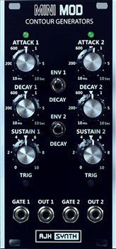 AJH SYNTH DUAL CONTOUR GENERATORS "Dark Edition"