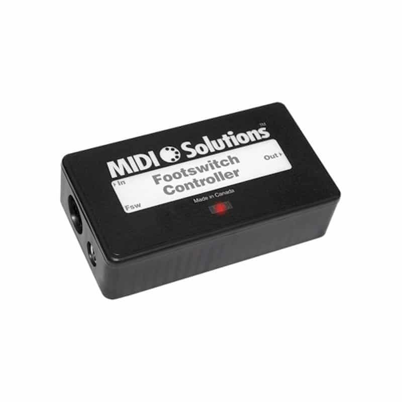 MIDI Solutions Footswitch Controller