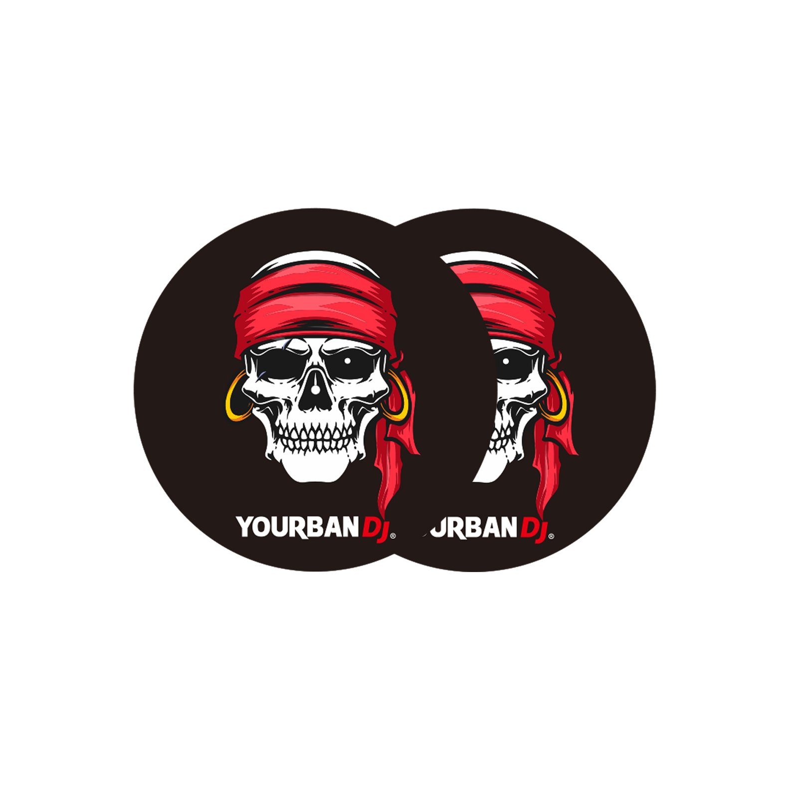 Paire Feutrine Noir/Pirate – Image 1