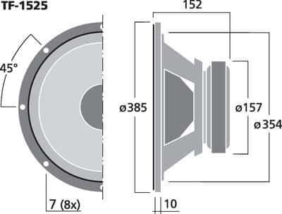 Celestion TF-1525 – Image 2