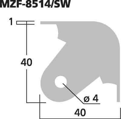 Monacor MZF-8514/SW
