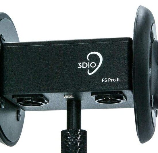 3DIO Free Space Pro II Microphone binaural à 2 canaux – Image 1