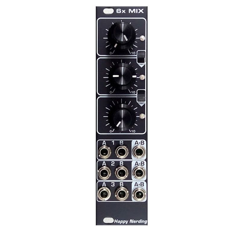 Happy Nerding 6X Mix Black
