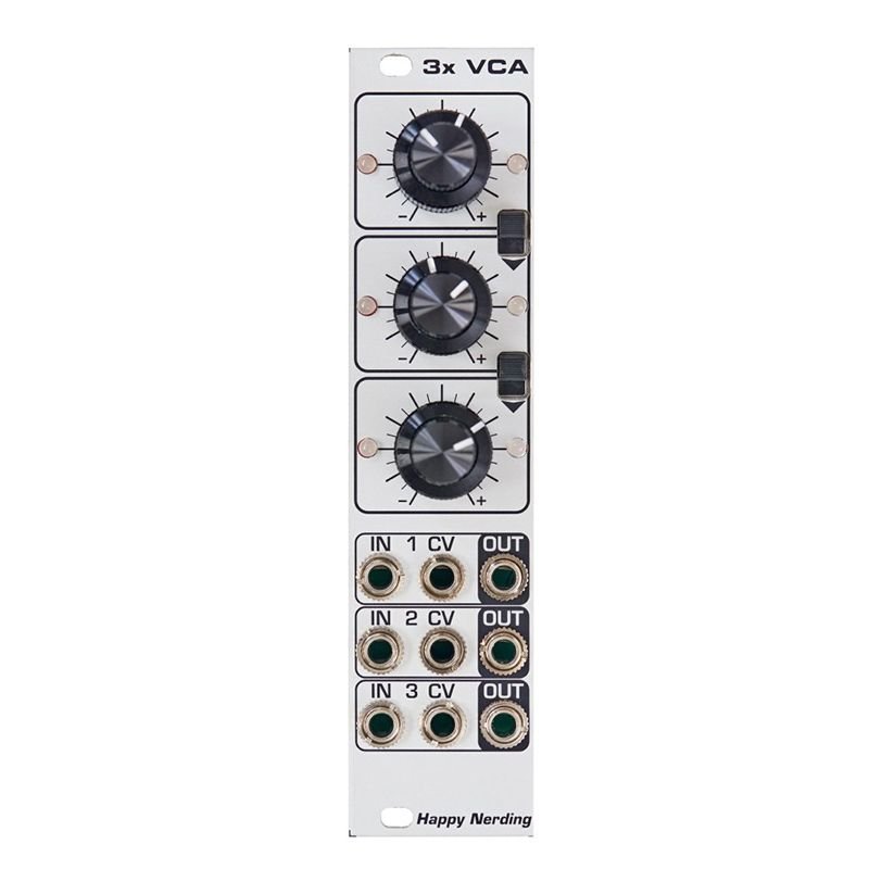 Happy Nerding 3x VCA Silver