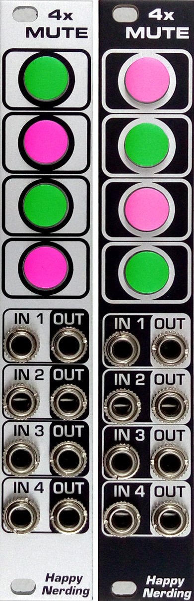 HAPPY 4xMUTE Black – Image 1