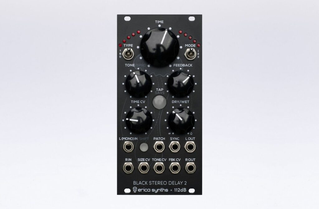 ERICA SYNTHS Black Stereo Delay2