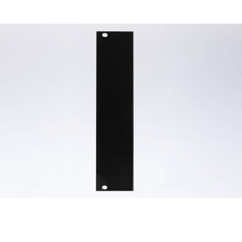Blind Black Panel 1HP