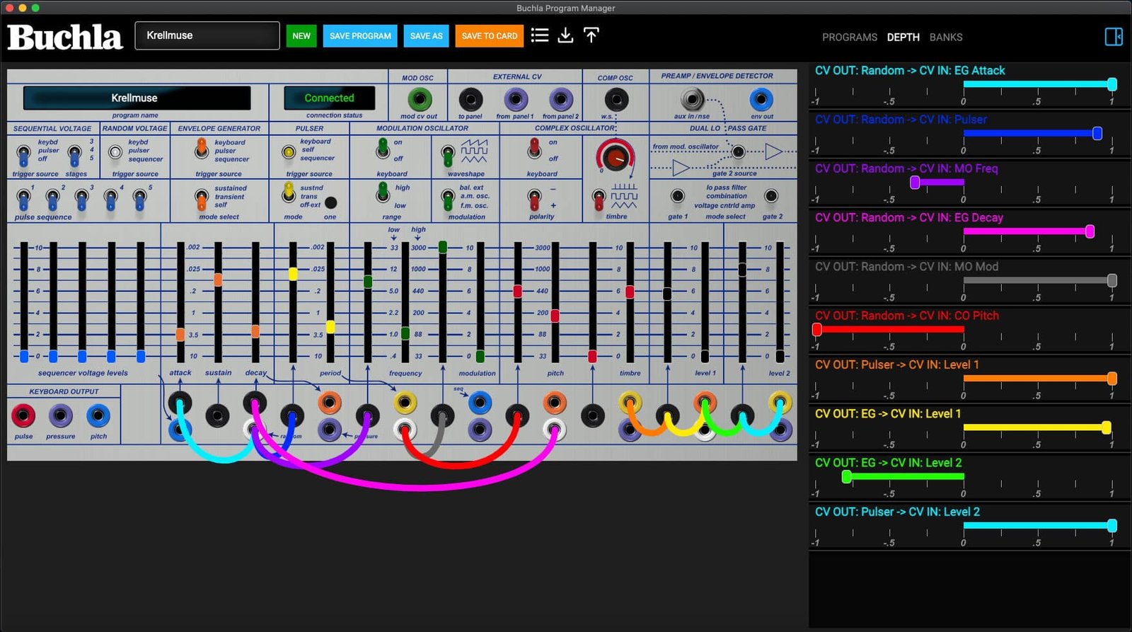 Buchla Program Manager Card (for Easel Command) – Image 2