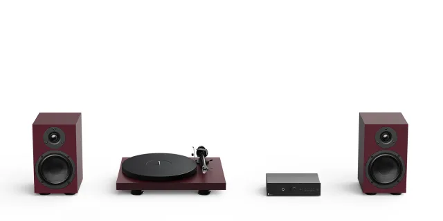PRO-JECT Colourful Audio System 2 Rouge