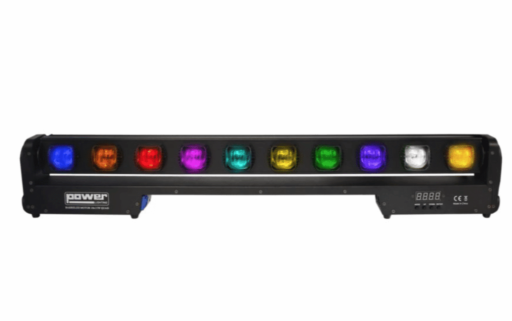 POWER LIGHTING BARRE LED MOTOR 10x15W QUAD