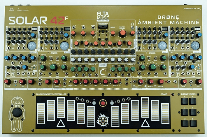 ELTA MUSIC SOLAR 42 N GREEN BROWN