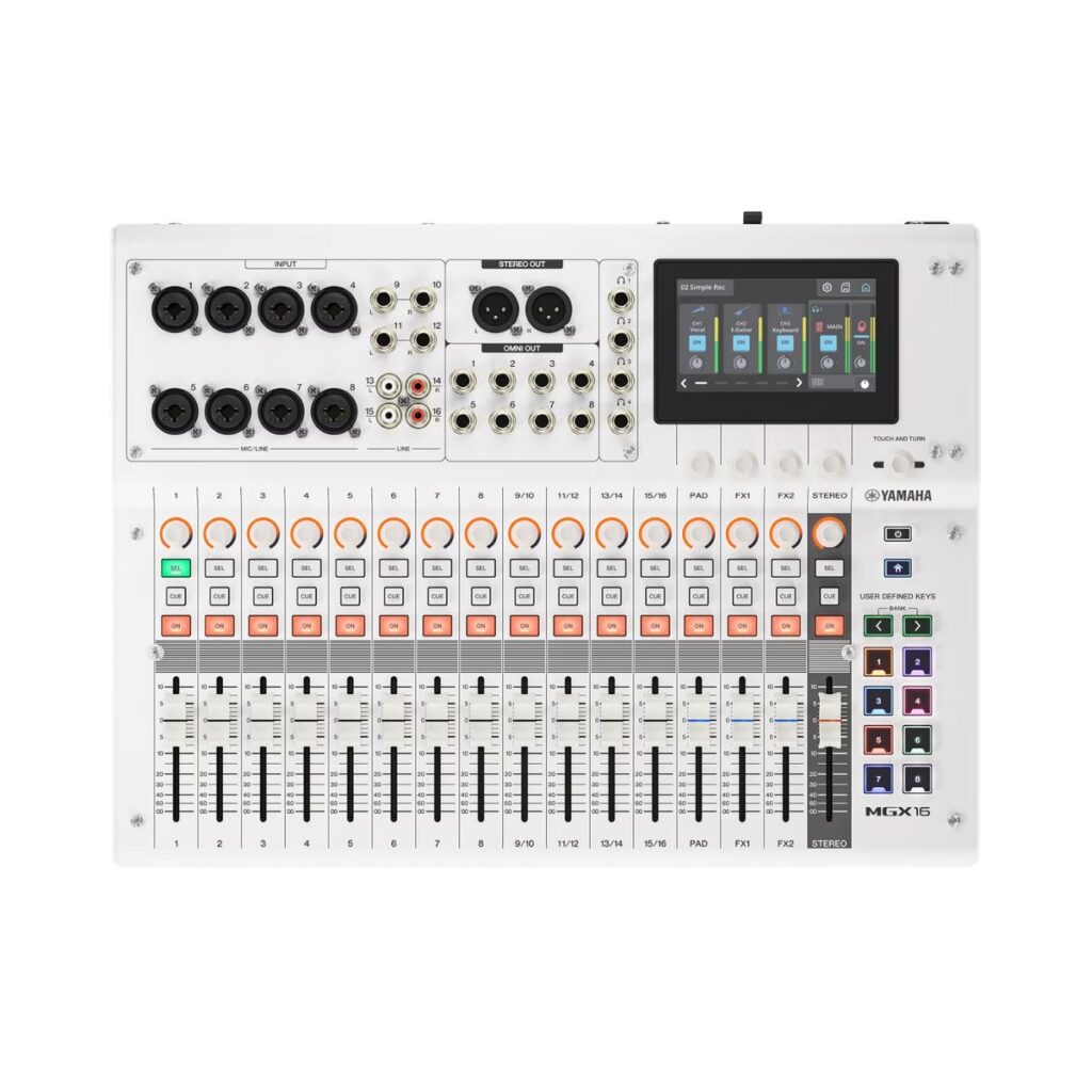 YAMAHA MGX16 White