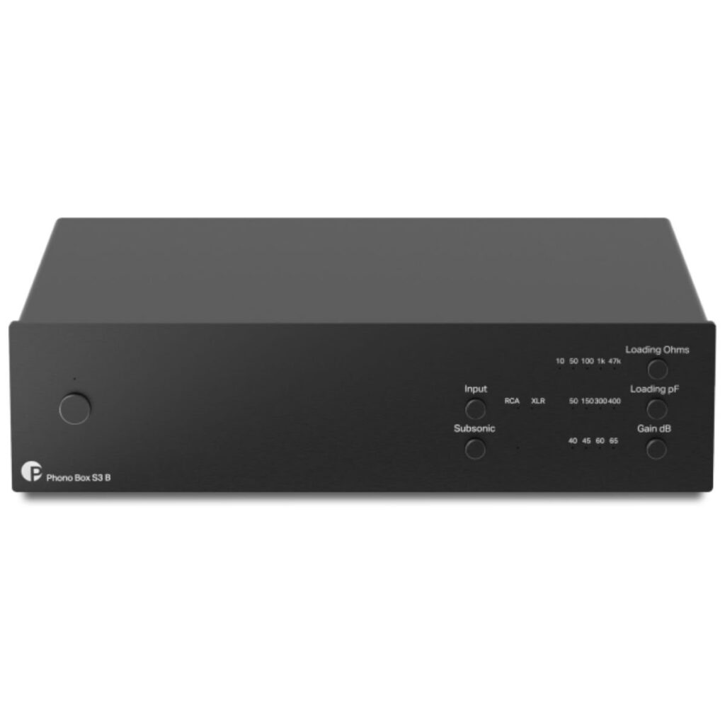 Pro-Ject Phono Box S3 B Black