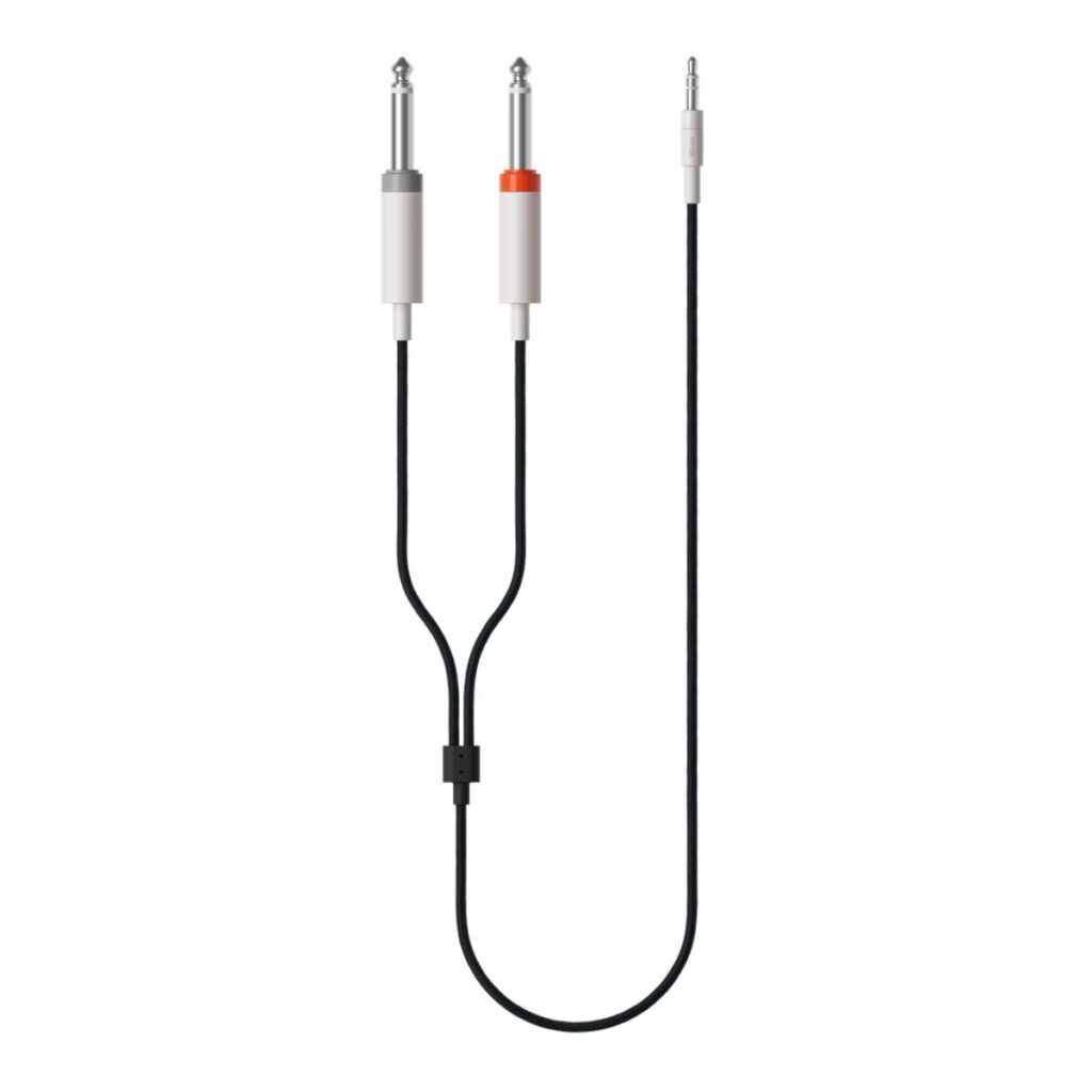TEENAGE ENGINEERING textile audio cable 3.5 mm - 2x 6.35 mm