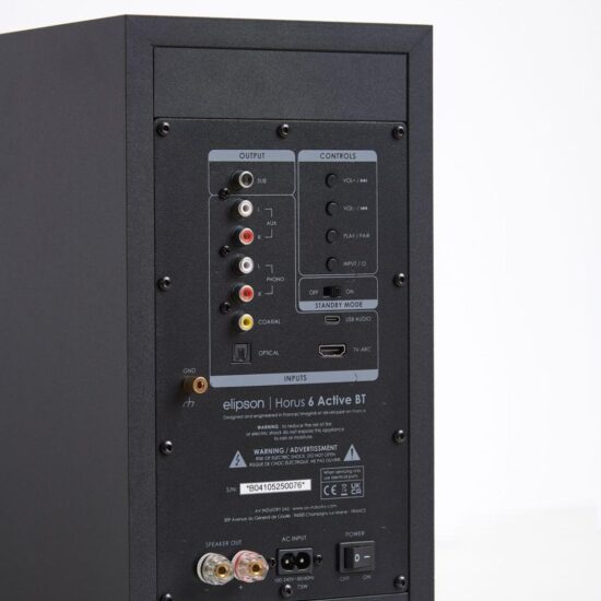 ELIPSON HORUS 6B BT ACTIVE Noir Carbone – Image 4