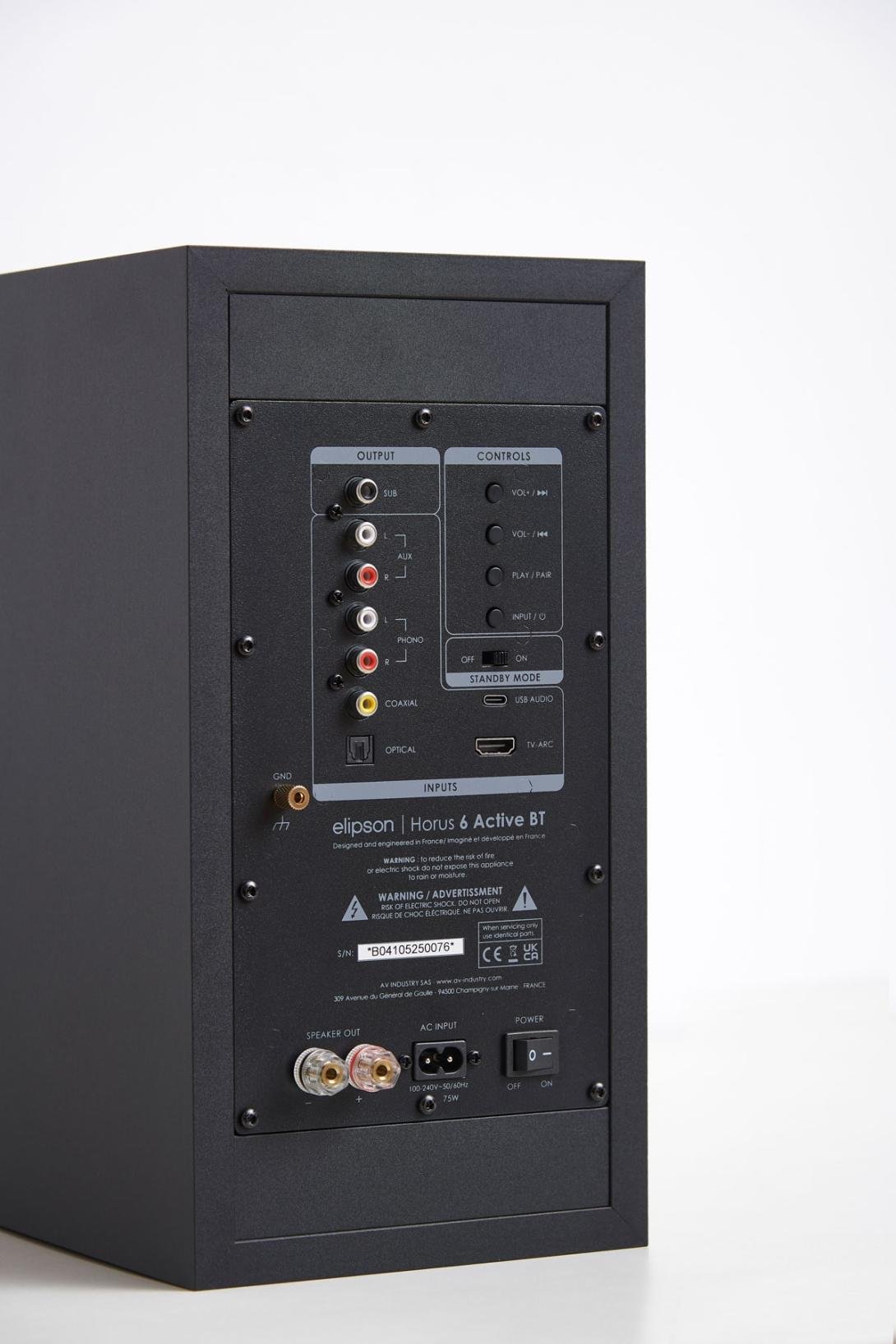 ELIPSON HORUS 6B BT ACTIVE Noir Carbone – Image 4