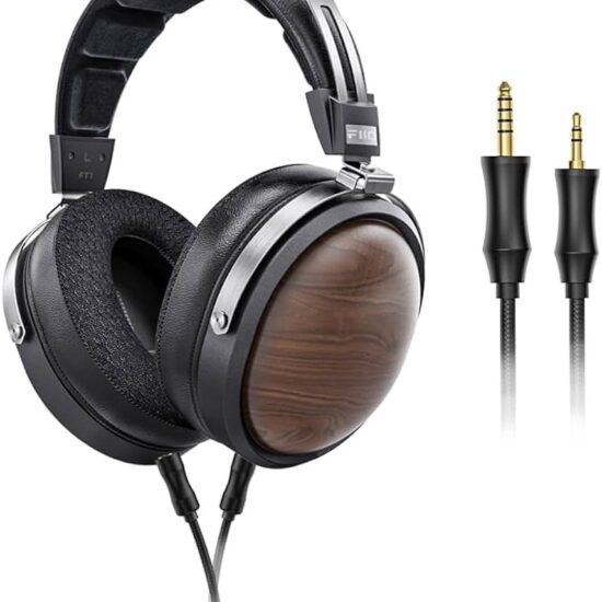 FiiO FT1 Noyer/Noir Casque Over-Ear fermé – Image 1