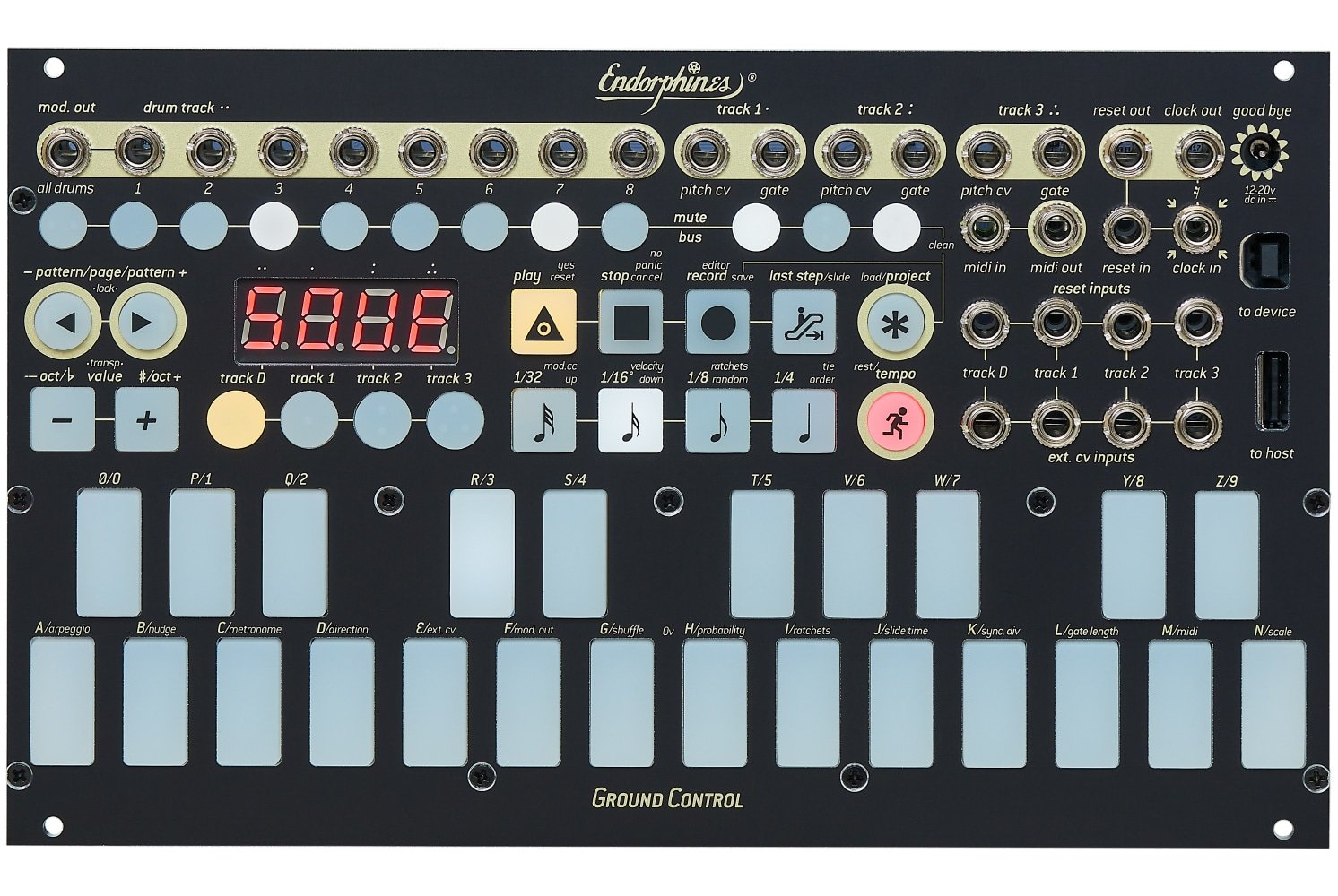 Endorphin.es Ground Control Black – Image 1