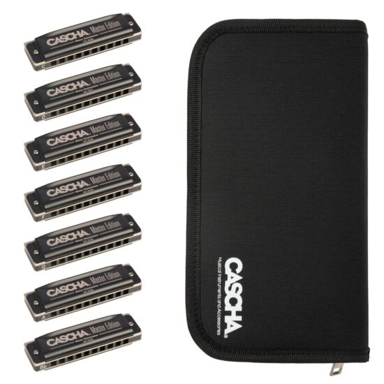 Harmonica Cascha Master Edition Blues en 7 tonalités – Image 1