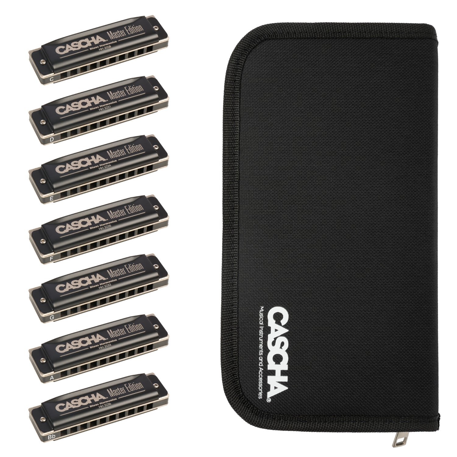 Harmonica Cascha Master Edition Blues en 7 tonalités – Image 1