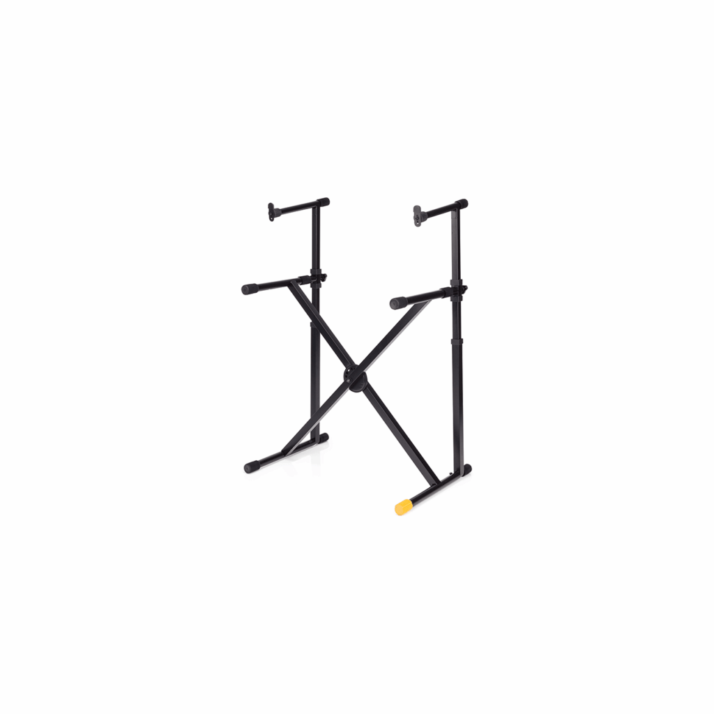 Hercules Pied de clavier en X avec support double