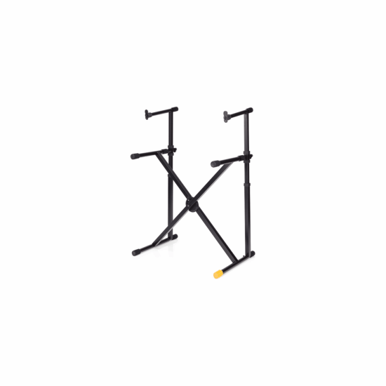Hercules Pied de clavier en X avec support double – Image 2