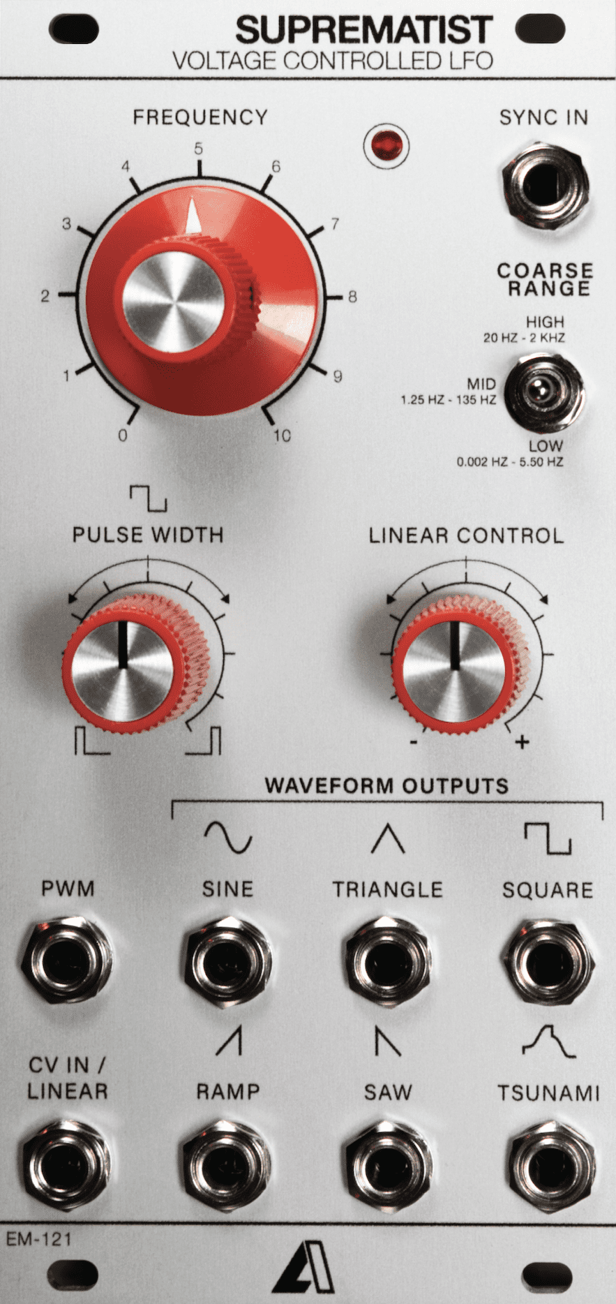 LA Circuits, Inc. SUPREMATIST VOLTAGE CONTROLLED LFO – Image 1
