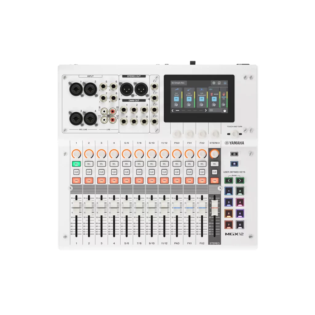 YAMAHA MGX12 White