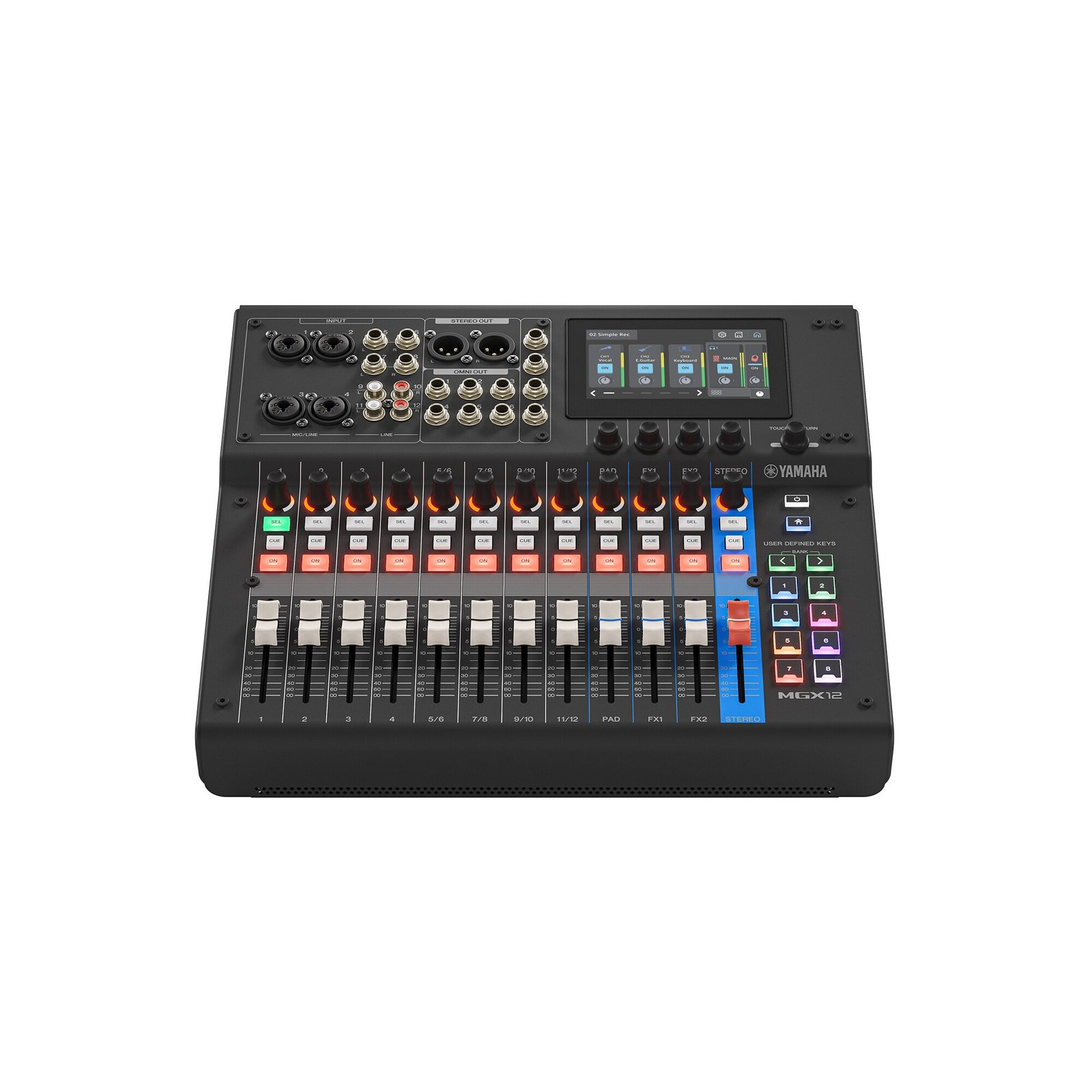 YAMAHA MGX12 Black – Image 2