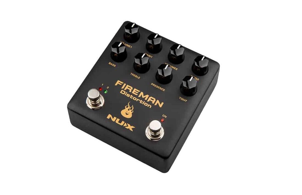 NUX Fireman Pedal Distortion Amp in a Box