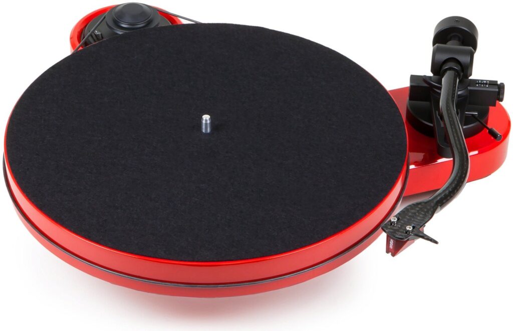 PRO-JECT RPM 1 Carbon Rouge