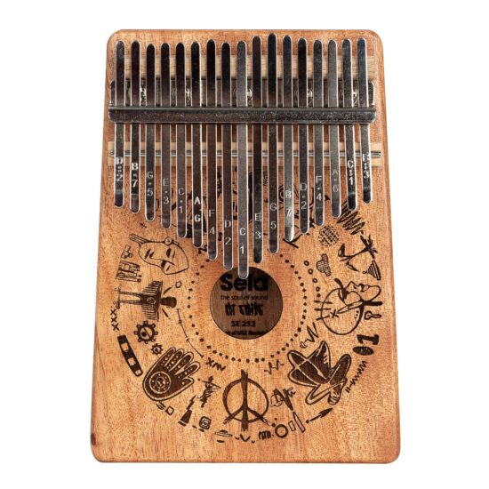 SELA Kalimba 10 notes Art Series Free Spirit – Image 4