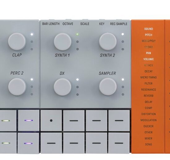 Yamaha SeqTrack Orange – Image 1