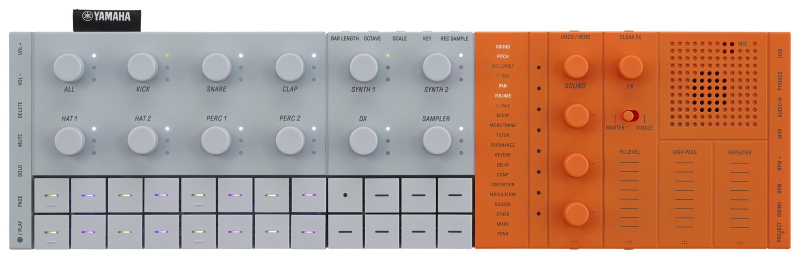 Yamaha SeqTrack Orange – Image 1