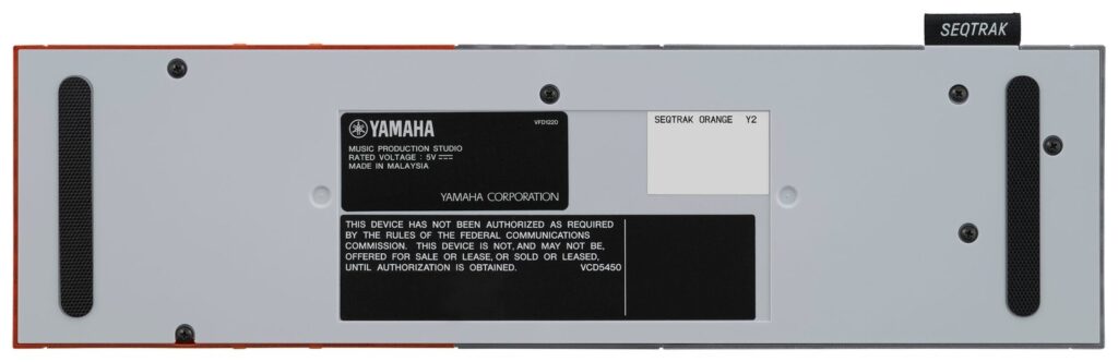 Yamaha SeqTrack Orange