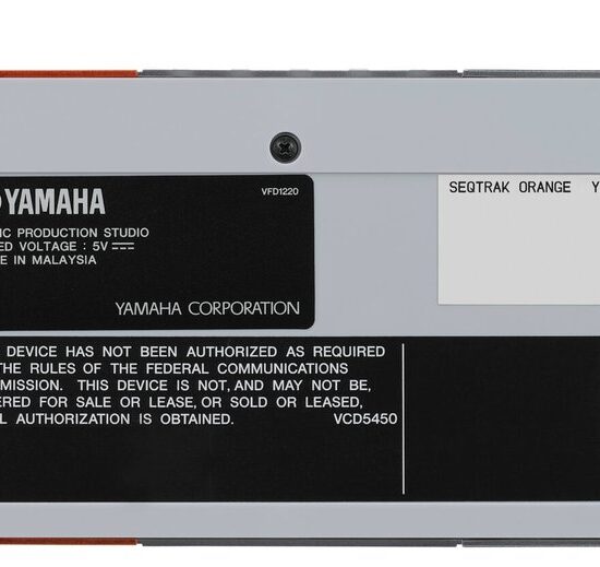 Yamaha SeqTrack Orange – Image 4